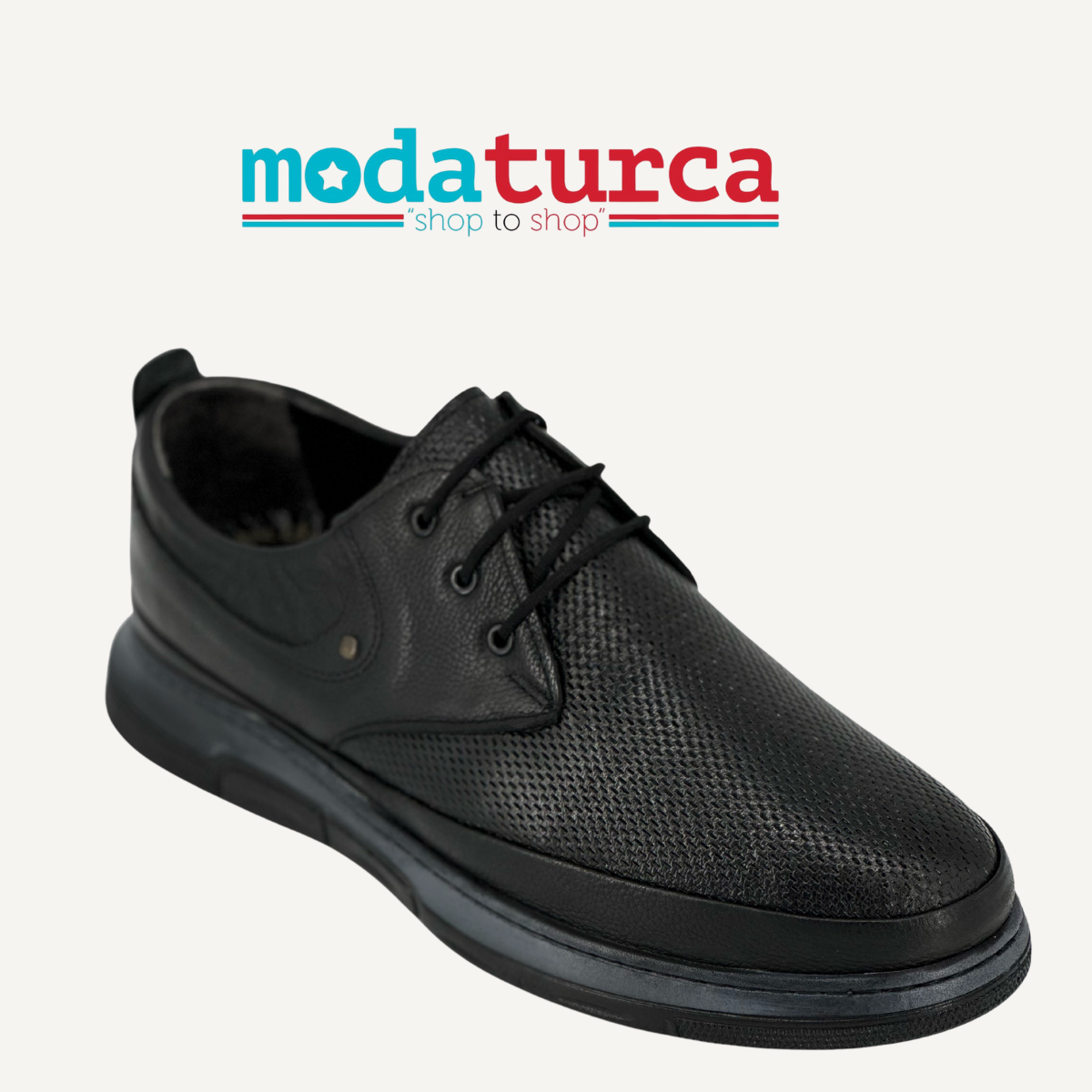 BAYKARA 05-BAĞCIKLI ÜSTÜ LAZER DESEN LOAFER DERİ