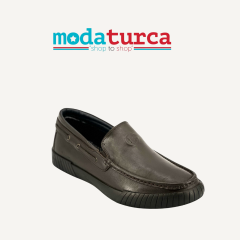 STON BAĞCIKSIZ ARMALI TERMO TABAN LOAFER DERİ