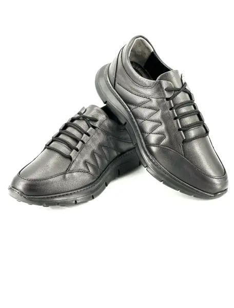 BAYKARA 03-317 BAĞCIKLI BAKLAVA DESENLİ SPOR&SNEAKERS DERİ