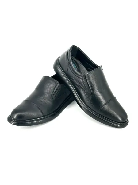 BAYKARA 10-014 BOĞAZ LASTİKLİ GÜNLÜK LOAFER DERİ