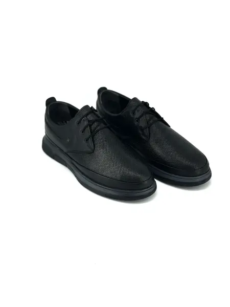 BAYKARA 05-BAĞCIKLI ÜSTÜ LAZER DESEN LOAFER DERİ