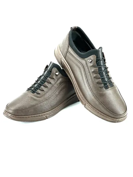 BAYKARA 07- STREÇ BOĞAZ LASTİK BAĞCIKLI SPOR&SNEAKERS DERİ