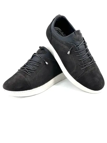 BAYKARA 09-STREÇ BOĞAZ NUBUK DERİ SPOR&SNEAKERS DERİ