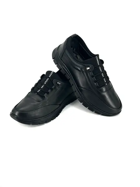 BAYKARA 12-STREÇ BOĞAZ KAUÇUK TABAN SPOR&SNEAKERS DERİ