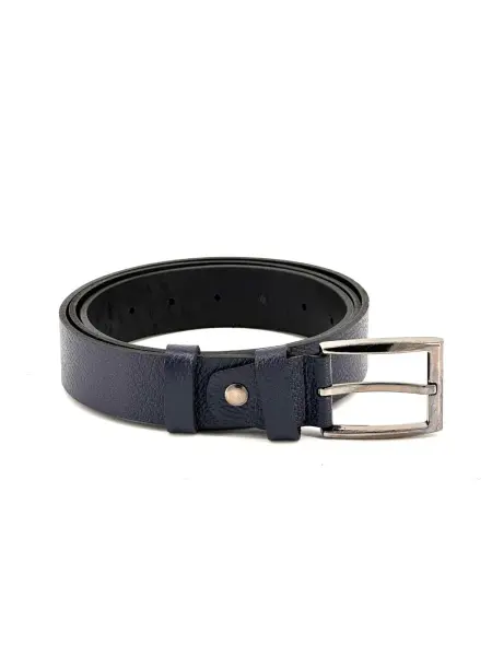 HAKİKİ DERİ SİYAH KLASİK KEMER EN 3,5CM